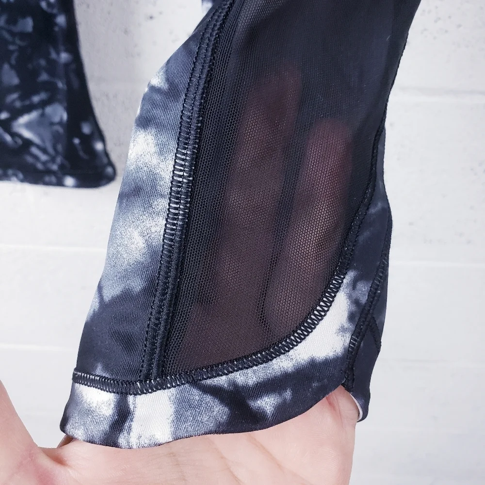 Lululemon Sun Runner Crop Womens 4 Black Pull On Athletic Stretch Luxtreme Pant‎